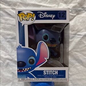 Disney Pop! Stitch Vinyl Figure in Blue